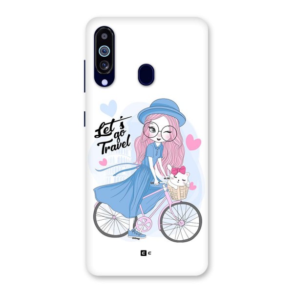 Lets Go Travel Back Case for Galaxy A60