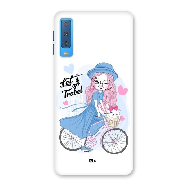 Lets Go Travel Back Case for Galaxy A7 (2018)