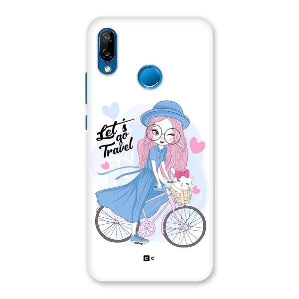 Lets Go Travel Back Case for Huawei P20 Lite