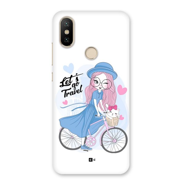 Lets Go Travel Back Case for Mi A2