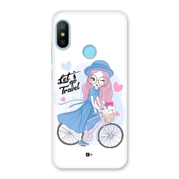 Lets Go Travel Back Case for Redmi 6 Pro