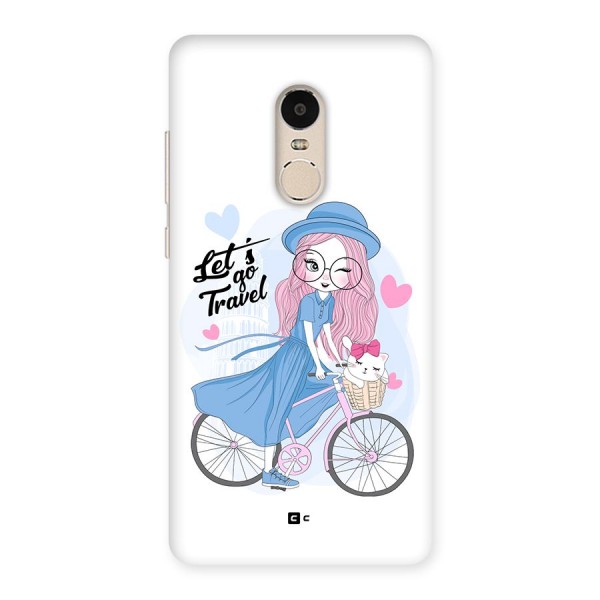 Lets Go Travel Back Case for Redmi Note 4