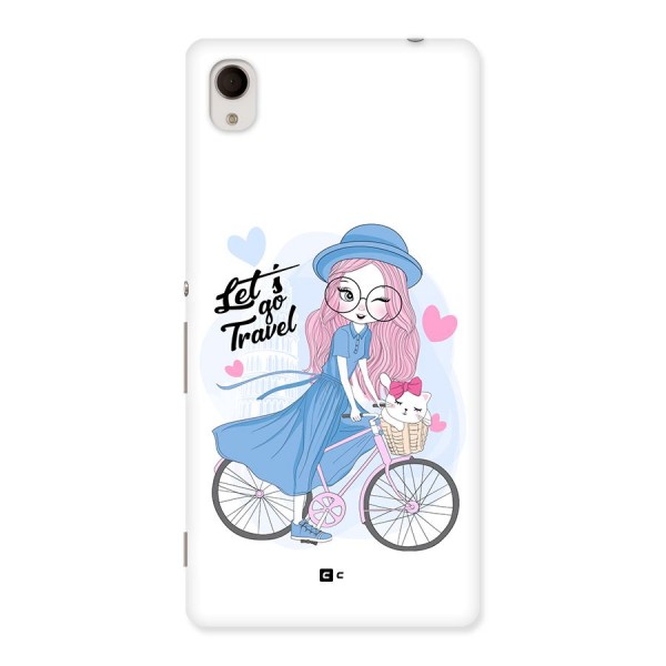 Lets Go Travel Back Case for Xperia M4 Aqua