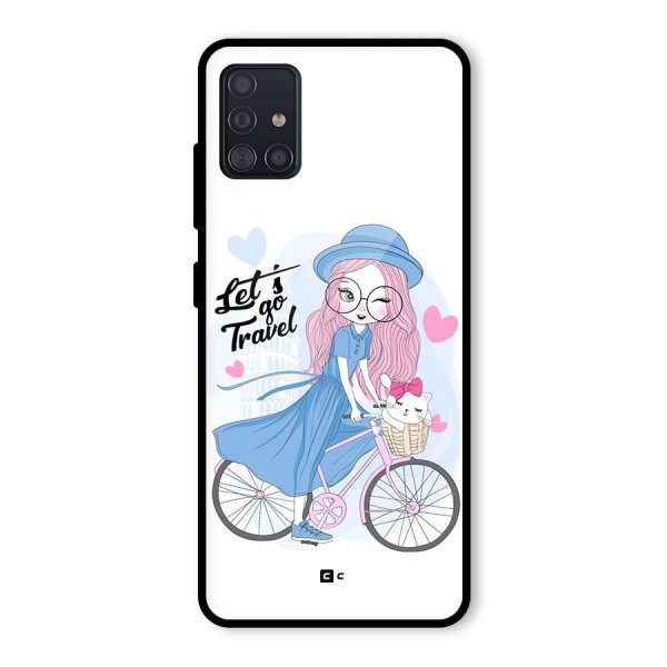 Lets Go Travel Glass Back Case for Galaxy A51