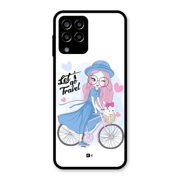 Lets Go Travel Glass Back Case for Galaxy M33