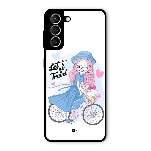 Lets Go Travel Glass Back Case for Galaxy S21 5G