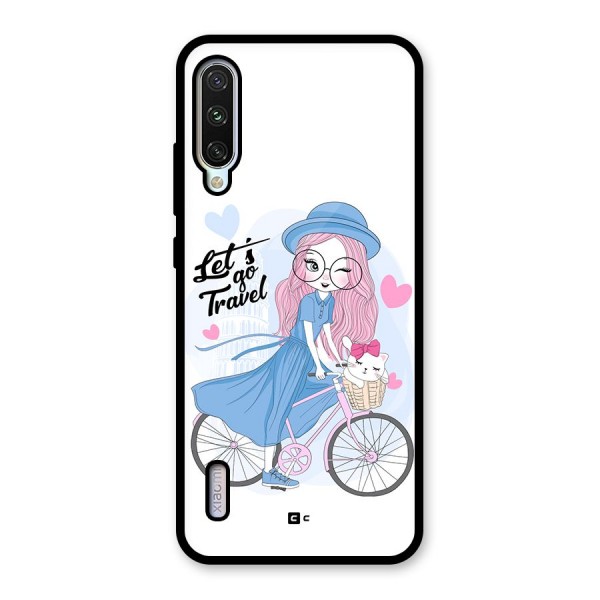 Lets Go Travel Glass Back Case for Mi A3