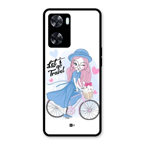 Lets Go Travel Glass Back Case for Oppo A77s