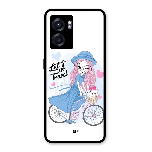 Lets Go Travel Glass Back Case for Oppo K10 (5G)