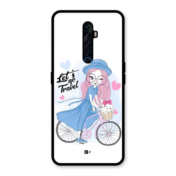 Lets Go Travel Glass Back Case for Oppo Reno2 Z