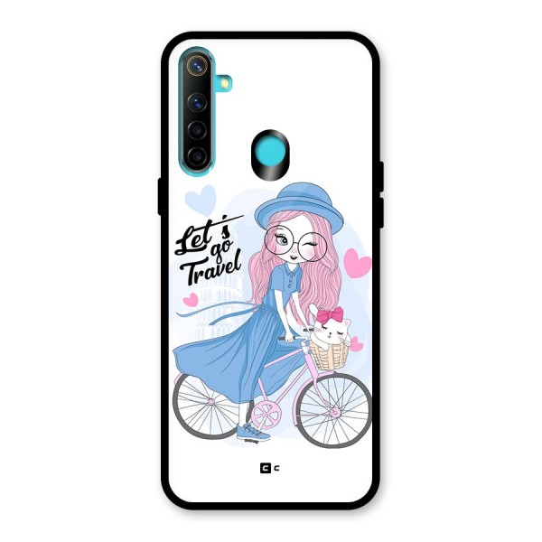 Lets Go Travel Glass Back Case for Realme 5