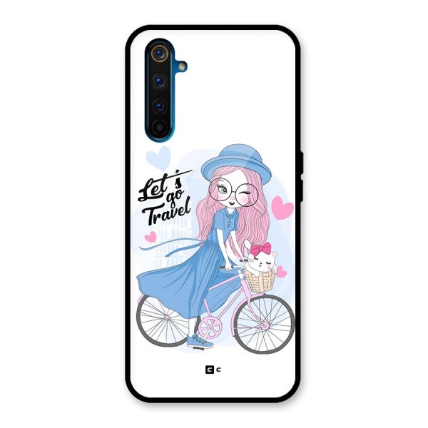 Lets Go Travel Glass Back Case for Realme 6 Pro