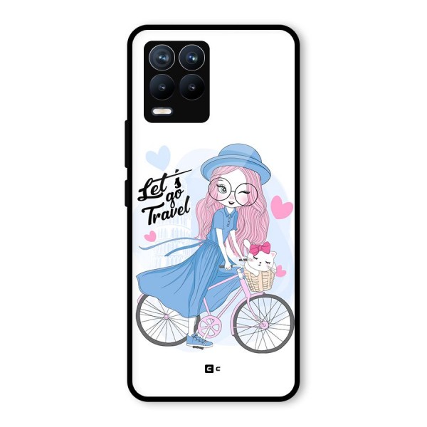 Lets Go Travel Glass Back Case for Realme 8