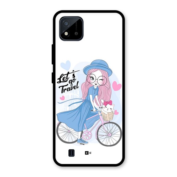 Lets Go Travel Glass Back Case for Realme C11 2021