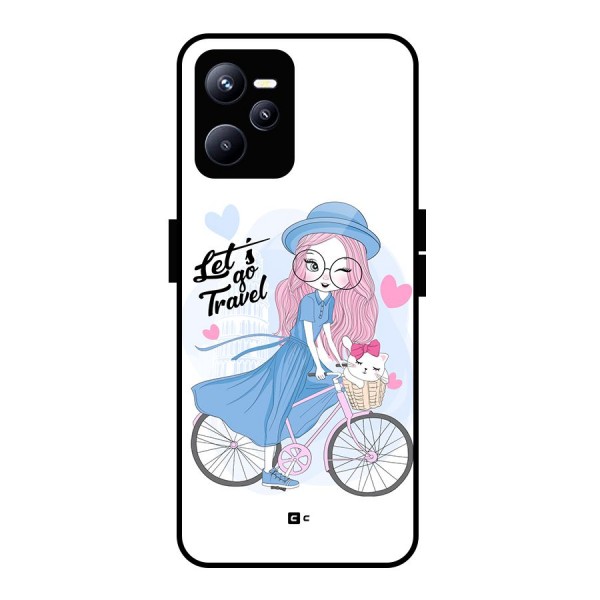 Lets Go Travel Glass Back Case for Realme C35