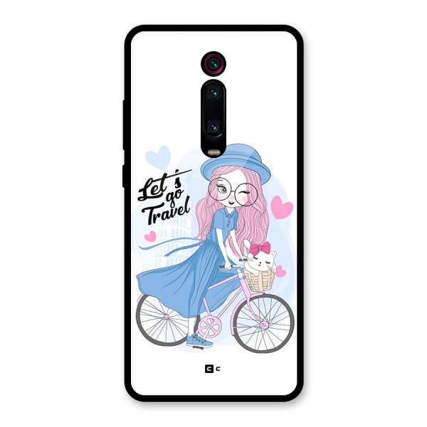 Lets Go Travel Glass Back Case for Redmi K20 Pro