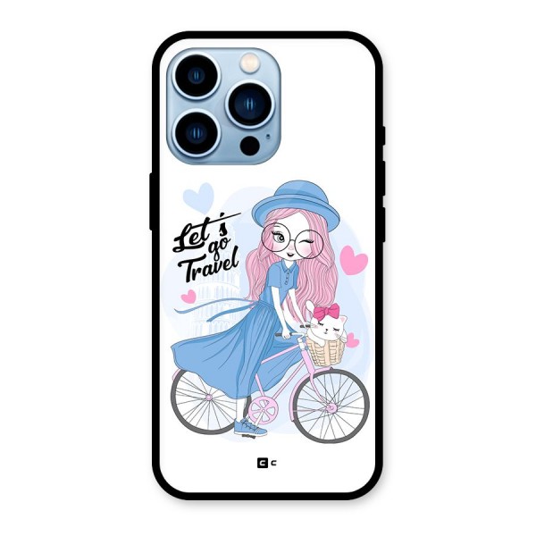 Lets Go Travel Glass Back Case for iPhone 13 Pro