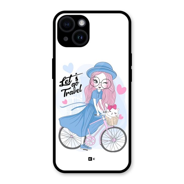 Lets Go Travel Glass Back Case for iPhone 14