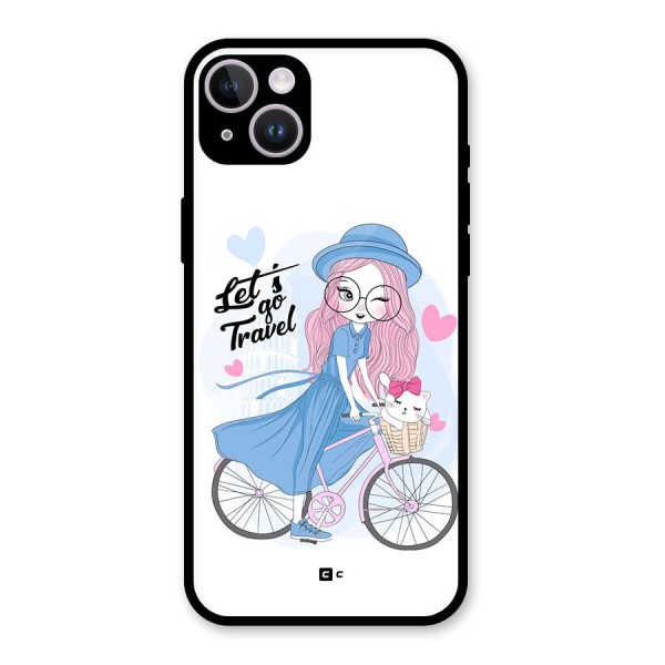 Lets Go Travel Glass Back Case for iPhone 14 Plus