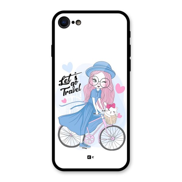 Lets Go Travel Glass Back Case for iPhone SE 2020