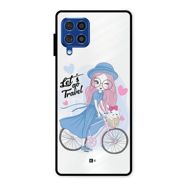 Lets Go Travel Metal Back Case for Galaxy F62