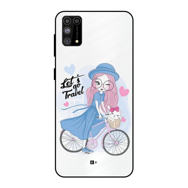 Lets Go Travel Metal Back Case for Galaxy M31