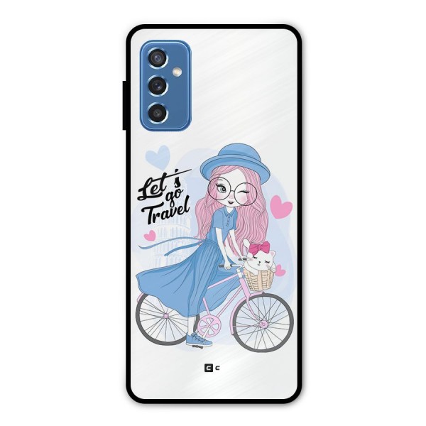 Lets Go Travel Metal Back Case for Galaxy M52 5G