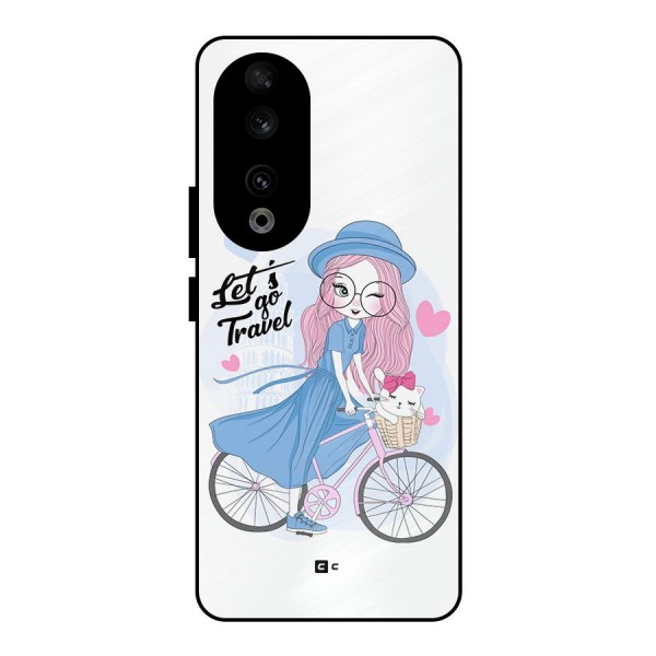 Lets Go Travel Metal Back Case for Honor 90