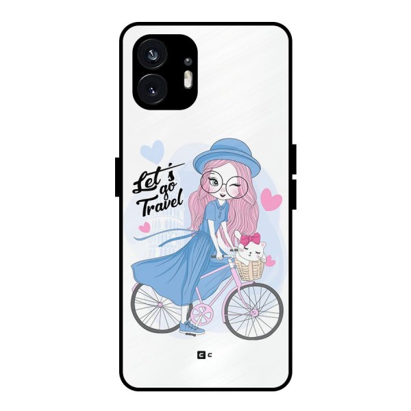 Lets Go Travel Metal Back Case for Nothing Phone 2