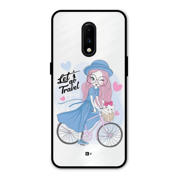 Lets Go Travel Metal Back Case for OnePlus 7