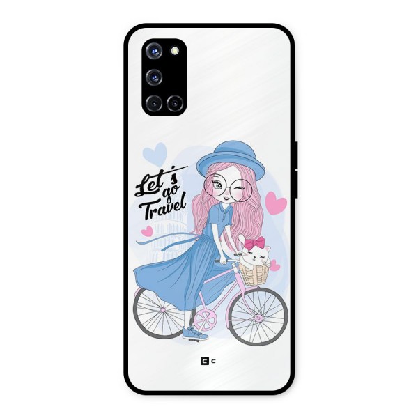 Lets Go Travel Metal Back Case for Oppo A52