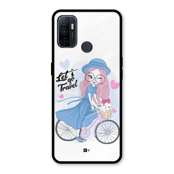 Lets Go Travel Metal Back Case for Oppo A53