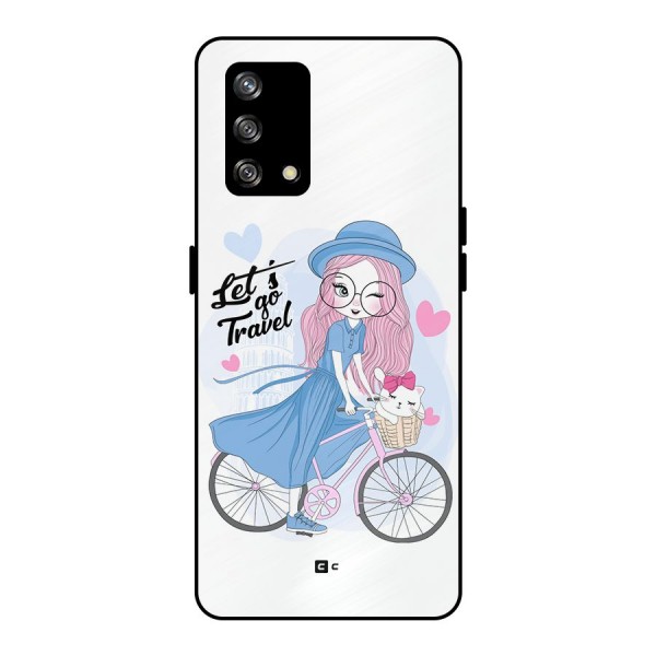 Lets Go Travel Metal Back Case for Oppo F19s