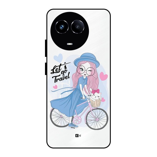 Lets Go Travel Metal Back Case for Realme 11 5G