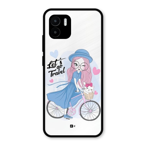 Lets Go Travel Metal Back Case for Redmi A2