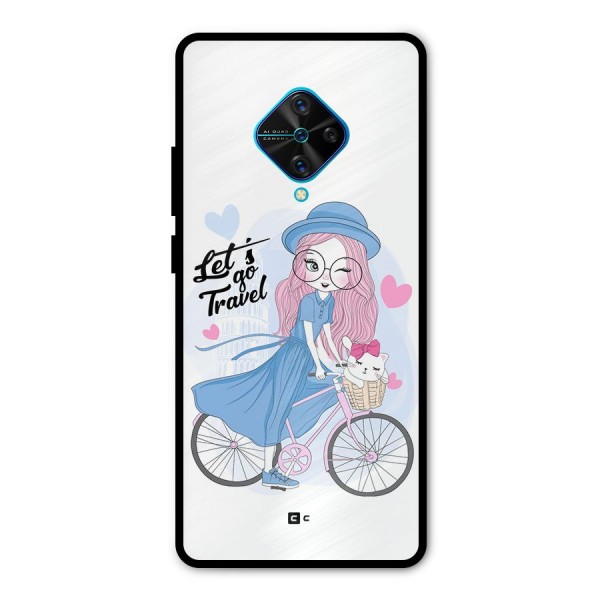 Lets Go Travel Metal Back Case for Vivo S1 Pro