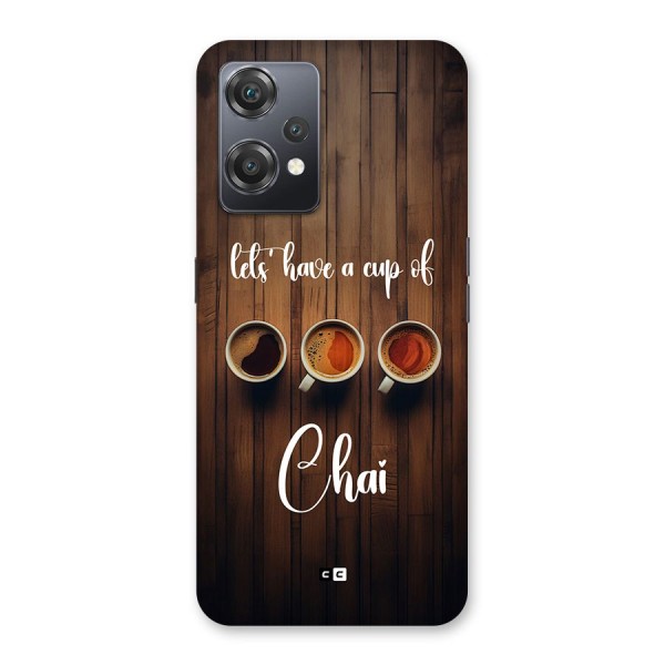 Lets Have A Cup Of Chai Back Case for OnePlus Nord CE 2 Lite 5G