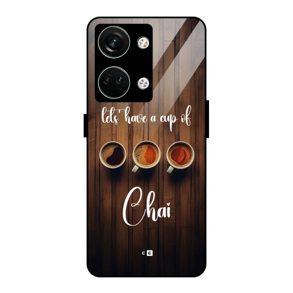 Lets Have A Cup Of Chai Glass Back Case for Oneplus Nord 3