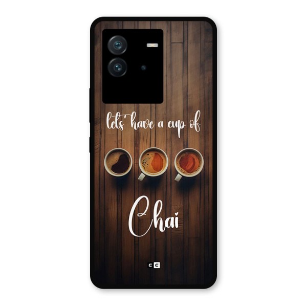 Lets Have A Cup Of Chai Metal Back Case for iQOO Neo 6 5G