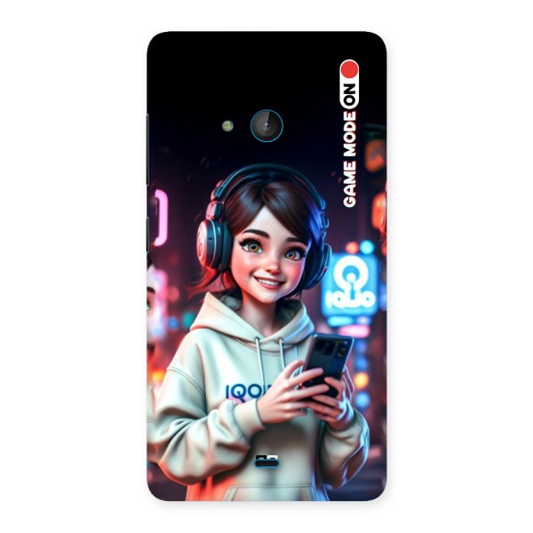 Lets Play Back Case for Lumia 540