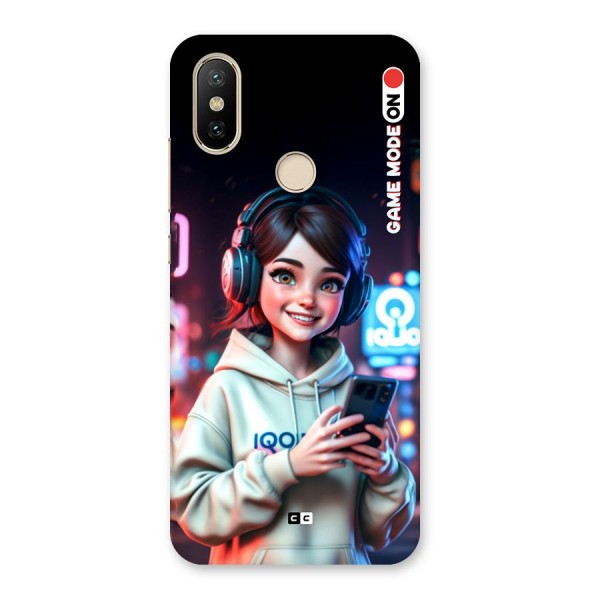 Lets Play Back Case for Mi A2