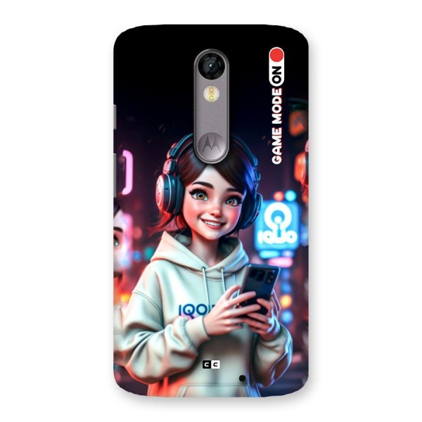 Lets Play Back Case for Moto X Force