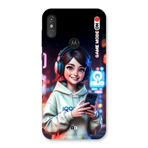 Lets Play Back Case for Motorola One Power