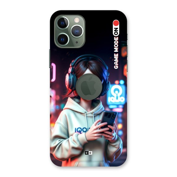 Lets Play Back Case for iPhone 11 Pro Logo Cut