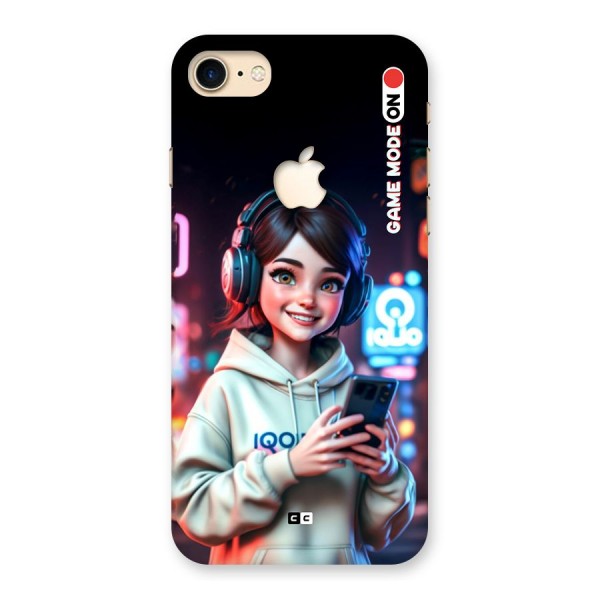 Lets Play Back Case for iPhone 7 Apple Cut