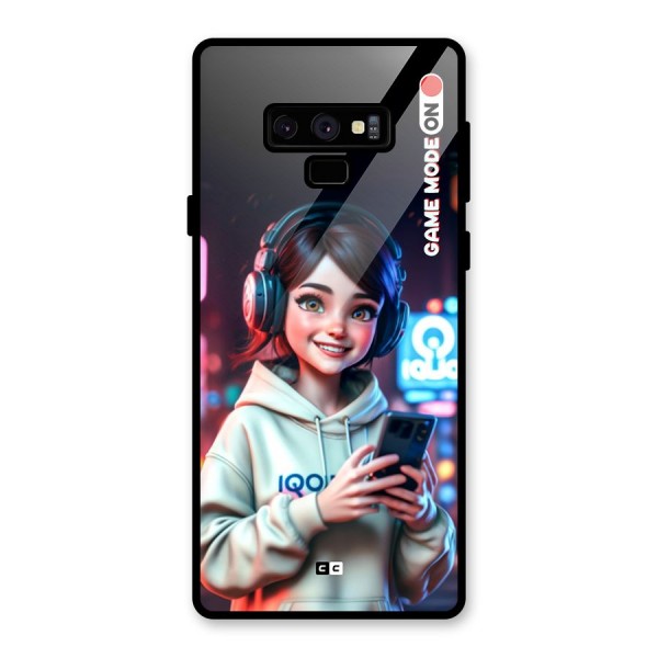 Lets Play Glass Back Case for Galaxy Note 9