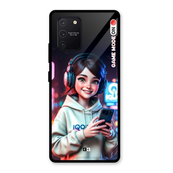 Lets Play Glass Back Case for Galaxy S10 Lite