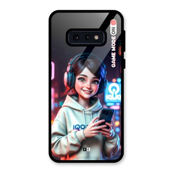 Lets Play Glass Back Case for Galaxy S10e