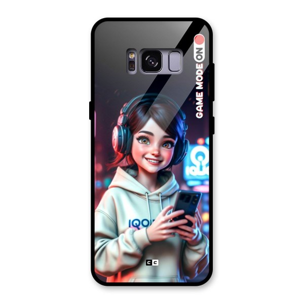 Lets Play Glass Back Case for Galaxy S8