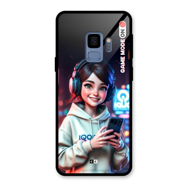 Lets Play Glass Back Case for Galaxy S9